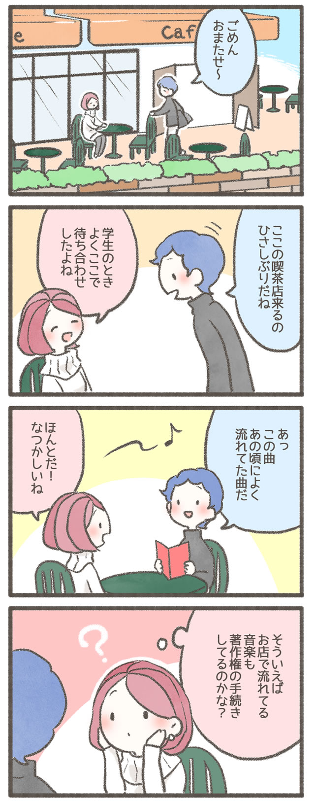 お店で流れている音楽には著作権ってあるの？