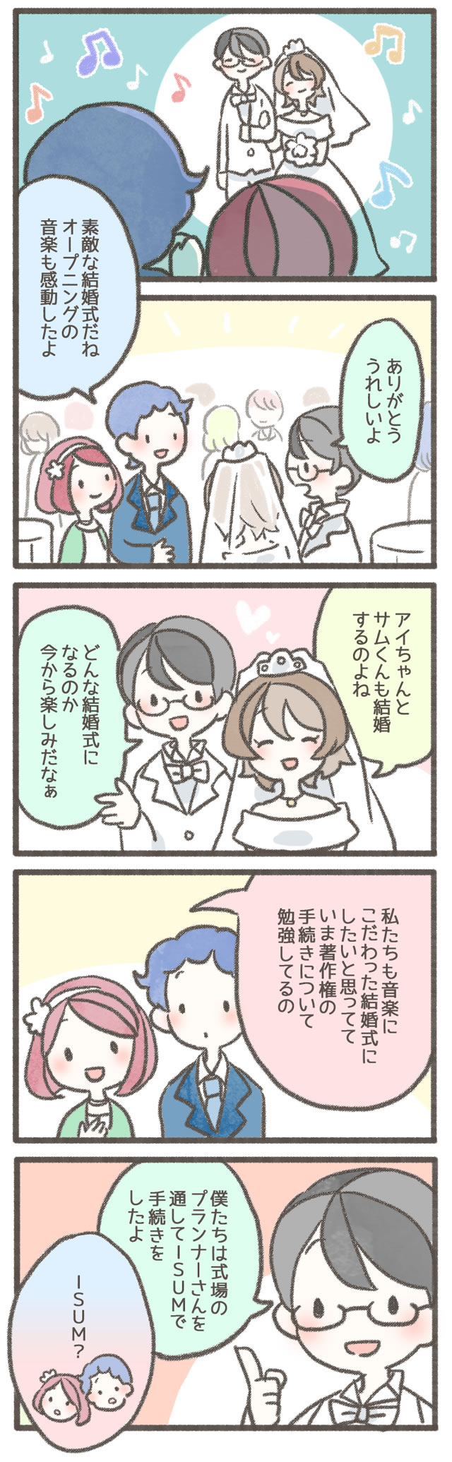 結婚式で思い出のCDをかけたいけど著作権だいじょうぶ？